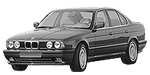 BMW E34 P1E4D Fault Code